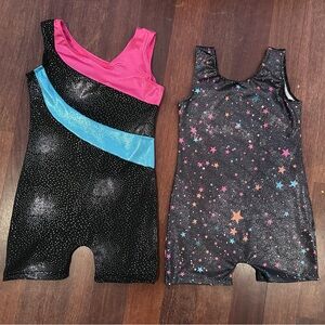 Girls gymnastics leotards used in excellent condition, size 6